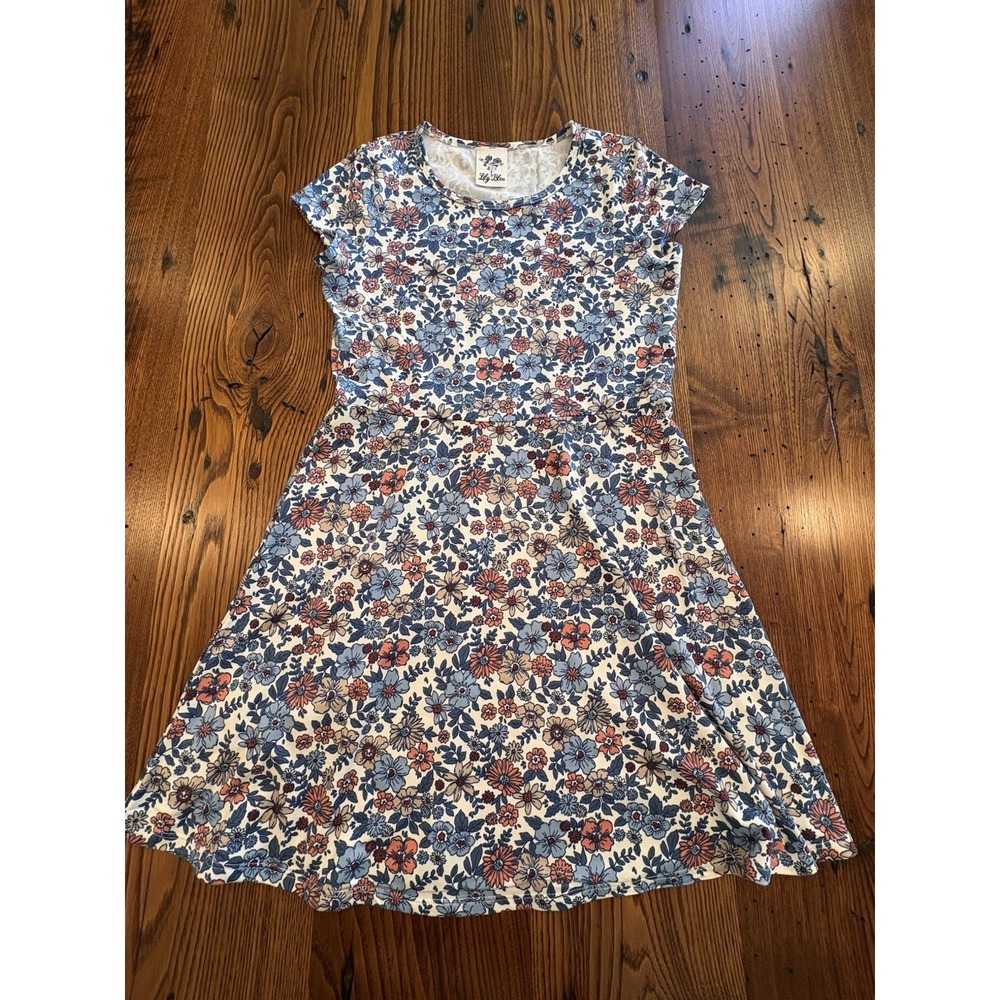Lily Bleu Girls Size 12 Dress Floral
